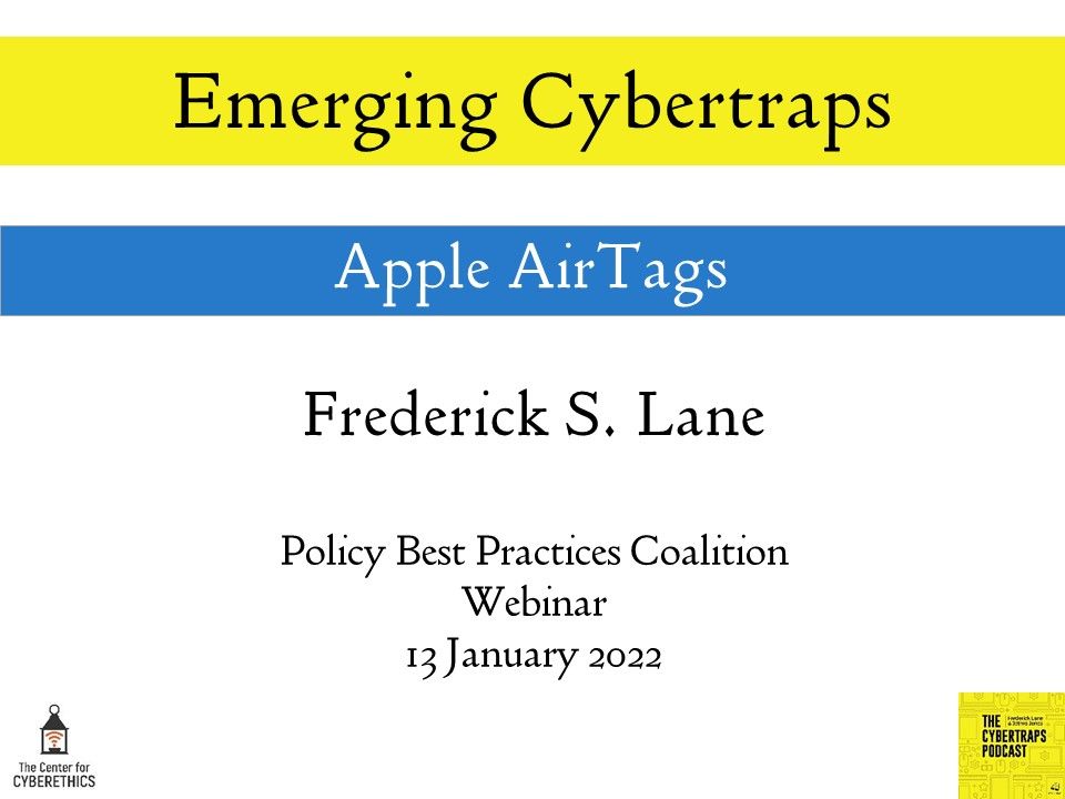Emerging Cybertraps: Apple AirTags